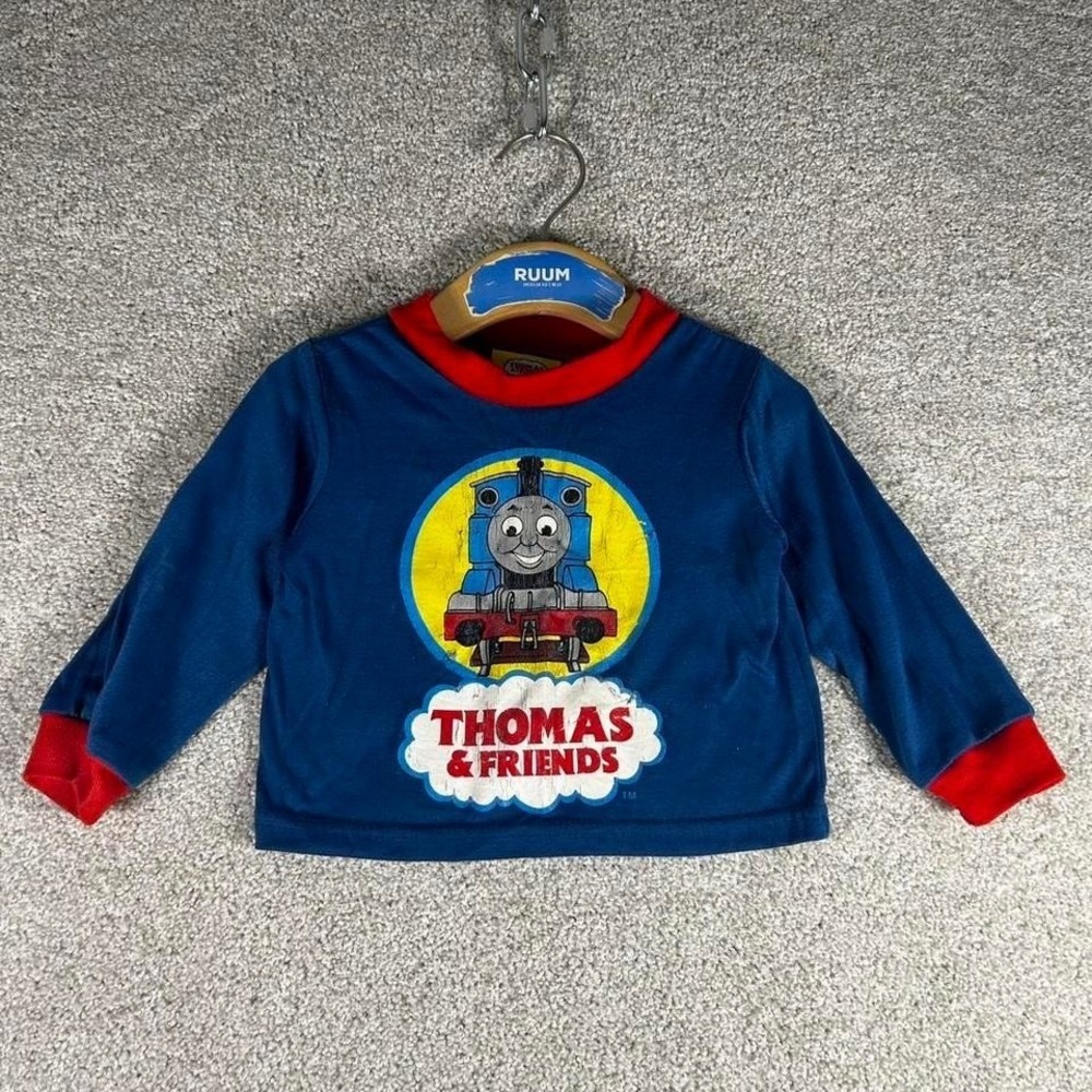 Vintage 2000s Thomas and friends baby 18m long sleeve shirt